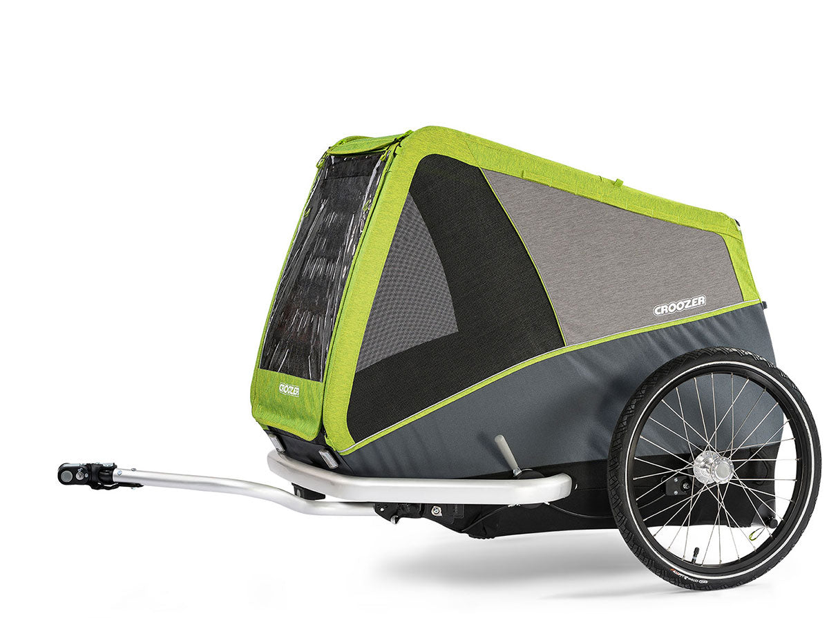 Croozer Dog Jokke in Grasshopper Green - side view